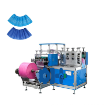 Automatic medical shoe cover making machine